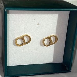 Vintage Christian Dior Stud Earrings